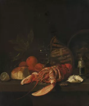 Still Life by David Davidsz De Heem Oil Painting