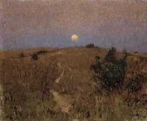 Moonrise Oil painting by David Davies
