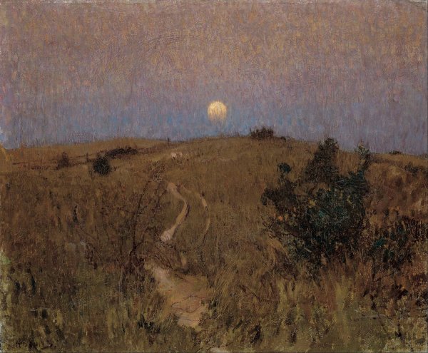 Moonrise by David Davies - Hand-Painted Oil Painting Reproduction