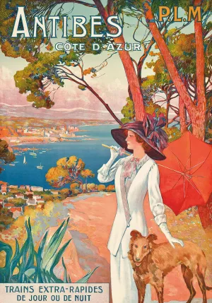 Antibes, Cote d'Azur by David Dellepiane Oil Painting