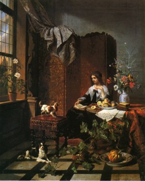 Lady in an Elegant Interior