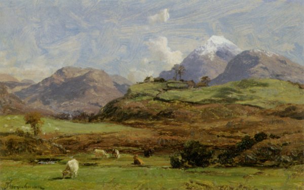 Main Product Photo of Glenorchys Proud Mountain Painting by David Farquharson