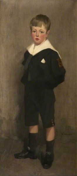 Main Product Photo of A Boy Painting by David Gauld