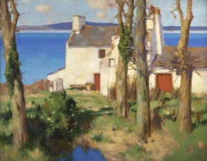 A Galloway Farm by David Gauld Oil Painting