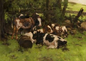 Contentment by David Gauld Oil Painting