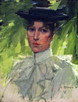 Portrait painting by David Gauld