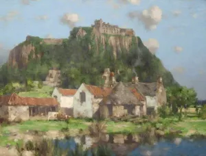 Raploch, Stirling by David Gauld Oil Painting