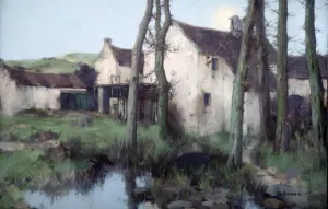 The Old Mill painting by David Gauld