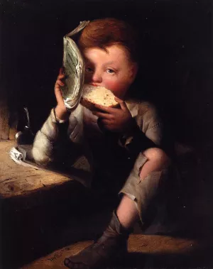 On the Sly by David Gilmore Blythe Oil Painting