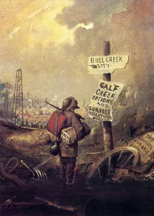 Prospecting by David Gilmore Blythe Oil Painting