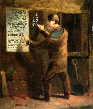 The Bounty Hunter by David Gilmore Blythe Oil Painting