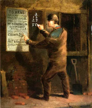 The Bounty Hunter by David Gilmore Blythe Oil Painting