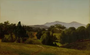 Study of Tivoli by David Johnson Oil Painting
