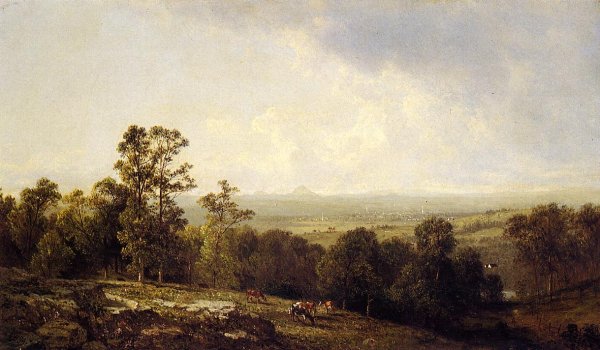 Main Product Photo of Warwick, Orange County, New York Painting by David Johnson