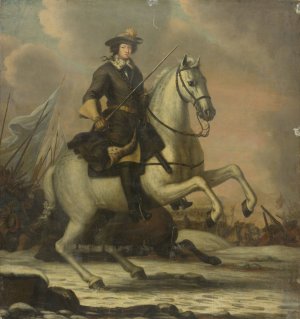 Charles XI by David Klocker Ehrenstrahl Oil Painting