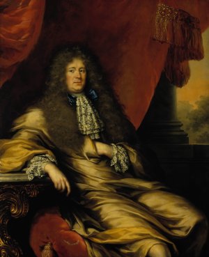 Count Johan Gabriel Stenbock by David Klocker Ehrenstrahl Oil Painting
