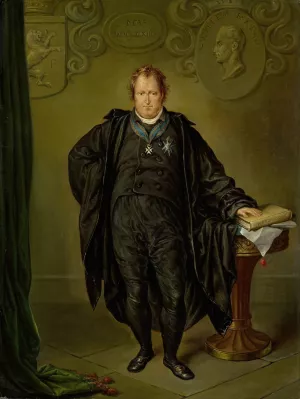 Johan Melchior Kemper by David-Pierre Giottino Humbert De Superville Oil Painting