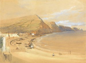 Sidmouth by David Roberts Oil Painting