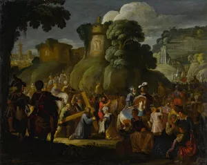 Christ on the Road to Calvary by David Teniers The Elder Oil Painting