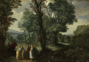 The Birth of Adonis by David Teniers The Elder Oil Painting