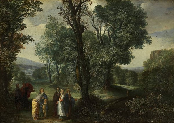 Main Product Photo of The Birth of Adonis  Painting by David Teniers The Elder