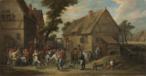 Main Product Photo of Village Festival  Painting by David Teniers The Elder