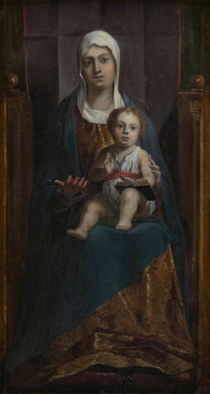 Madonna and Child by David Teniers The Younger Oil Painting