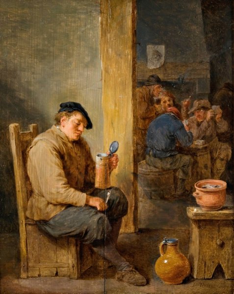 Main Product Photo of The Empty Mug  Painting by David Teniers The Younger