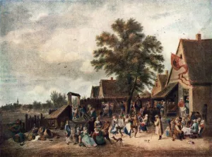 The Village Feast painting by David Teniers The Younger