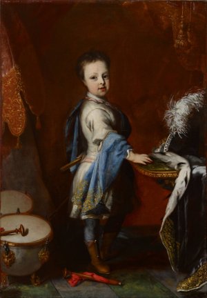 Duke Of Holstein-Gottorp, Karl Fredrik As A Child by David Von Krafft Oil Painting