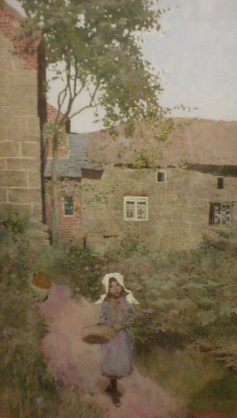 Main Product Photo of Cottage at Bidstone Painting by David Woodlock