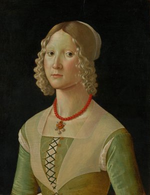Selvaggia Sassetti by Davide Ghirlandaio Oil Painting
