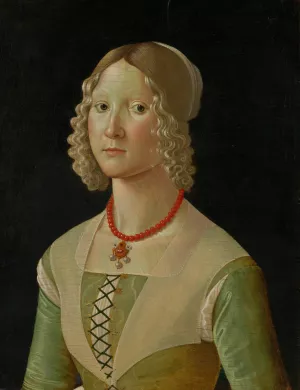 Selvaggia Sassetti by Davide Ghirlandaio Oil Painting