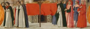 The Burial of Saint Zenobius by Davide Ghirlandaio Oil Painting