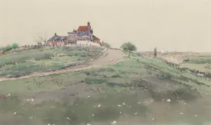 Washington, D.C. by De Lancey Gill Oil Painting