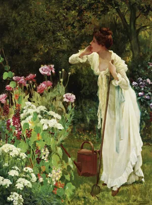 In The Fullness Of Summer by Delapoer Downing Oil Painting