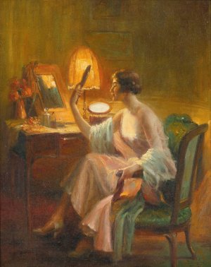 Le boudoir by Delphin Enjolras Oil Painting