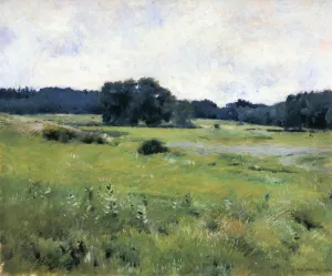 Meadow Lands by Dennis Miller Bunker - Oil Painting Reproduction