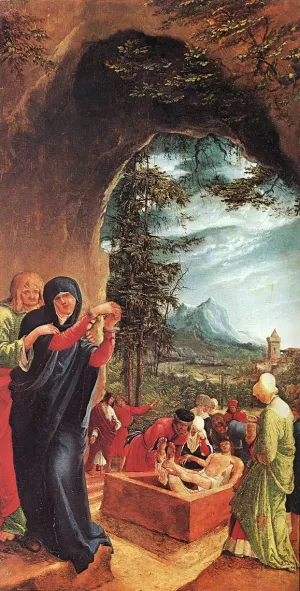 The Entombment painting by Denys Van Alsloot