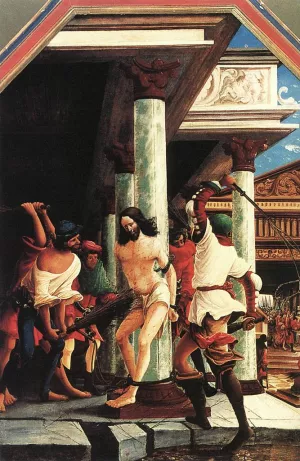 The Flagellation of Christ by Denys Van Alsloot - Oil Painting Reproduction