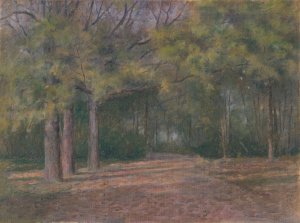 Forest II. by Dezider Czolder Oil Painting