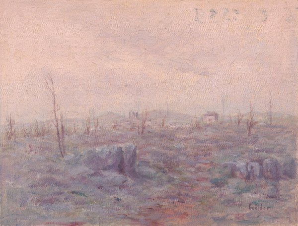From Italian Front IX.  by Dezider Czolder - Hand-Painted Oil Painting Reproduction
