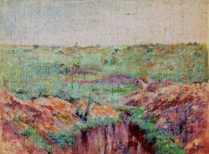 From Italian Front VI. by Dezider Czolder Oil Painting