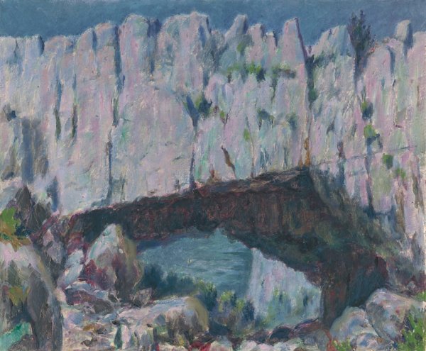 Sea II.  by Dezider Czolder - Hand-Painted Oil Painting Reproduction