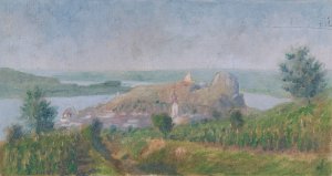 Seascape by Dezider Czolder Oil Painting