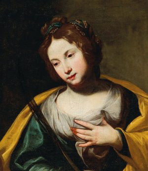 Saint Agatha by Diana De Rosa Oil Painting