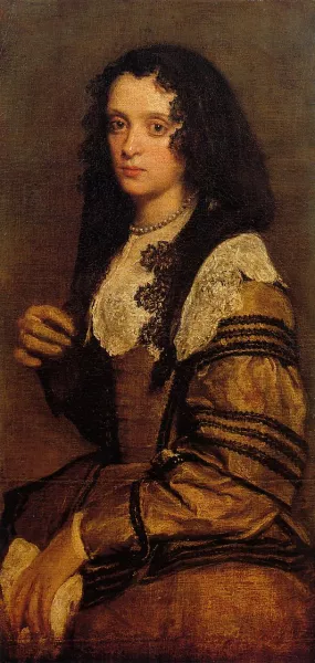 A Young Lady by Diego Velazquez Oil Painting