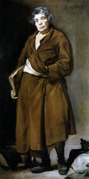 Main Product Photo of Aesop Painting by Diego Velazquez