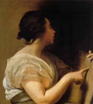 Arachne A Sybil Oil painting by Diego Velazquez