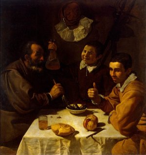 Breakfast by Diego Velazquez Oil Painting